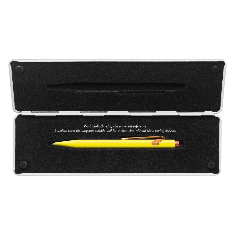 Caran d'Ache - Stylo Bille 849 CLAIM YOUR STYLE Jaune Canari – Edition Limitée - CARA-0849.537 - Caran d'Ache - Stylos, crayo...