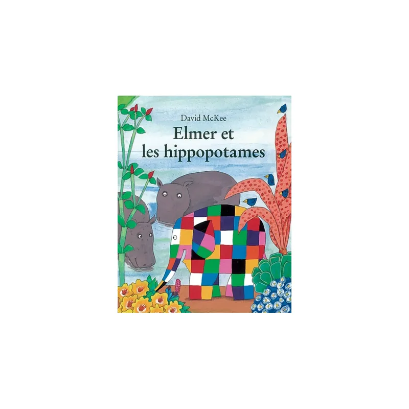 Elmer et les hippopotames - EDL-9782211077965 - L'école des loisirs - Albums et Contes - Le Nuage de Charlotte