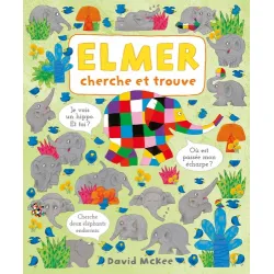 Elmer Cherche et trouve - KAL-9782877679992 - Kaleidoscope - Activity Books - Le Nuage de Charlotte