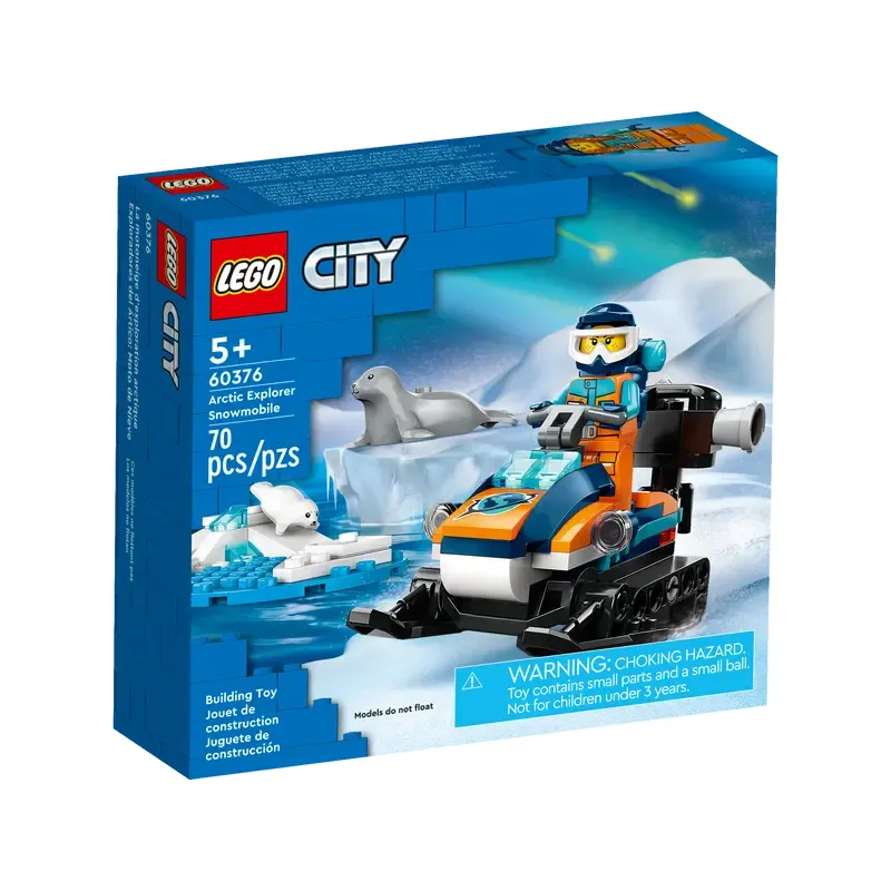 Lego City - La motoneige d’exploration arctique - LEG-60376 - Lego - Briques Lego et autres - Le Nuage de Charlotte