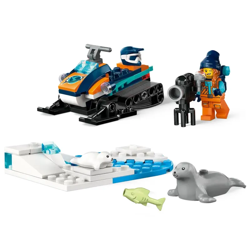 Lego City - Arctic Explorer Snowmobile - LEG-60376 - Lego - Lego Bricks and others - Le Nuage de Charlotte