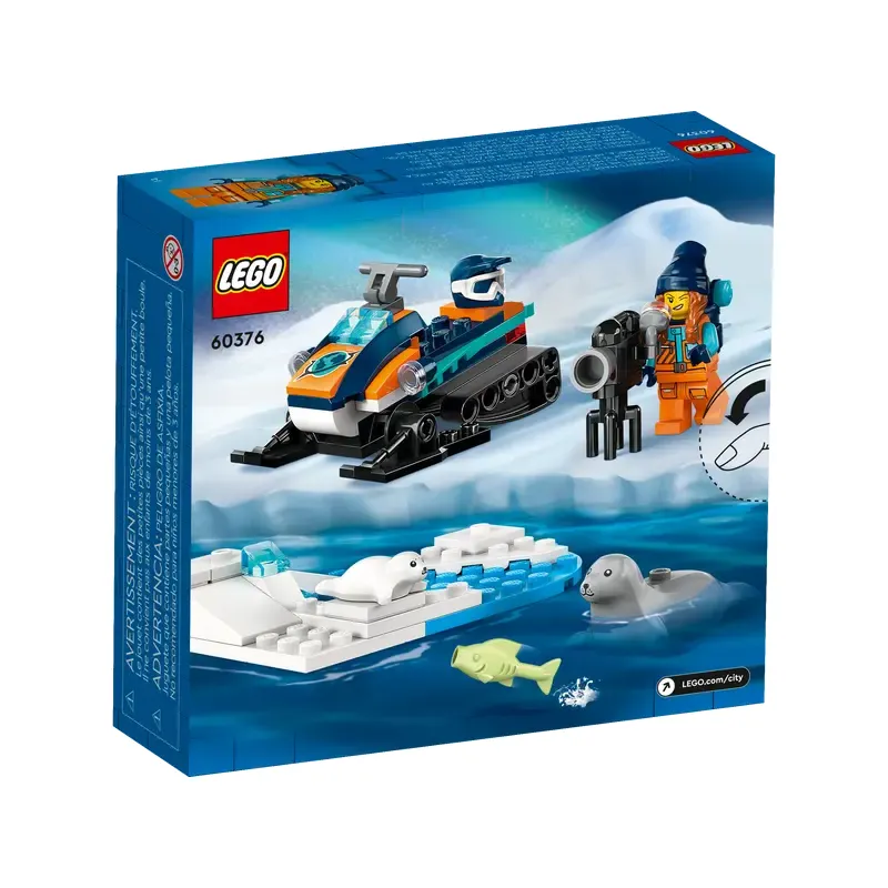 Lego City - Arctic Explorer Snowmobile - LEG-60376 - Lego - Lego Bricks and others - Le Nuage de Charlotte