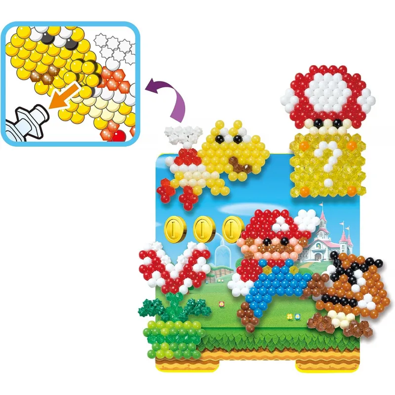 Aquabeads - Super Mario Creation Cube - EPO-31774 - Epoch - Aquabeads - Le Nuage de Charlotte