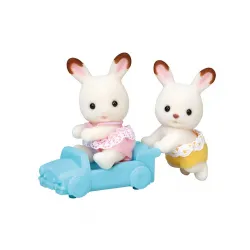 Sylvanian Families - Les jumeaux lapin chocolat - EPO-L5420 - Epoch - Sylvanian Families - Le Nuage de Charlotte