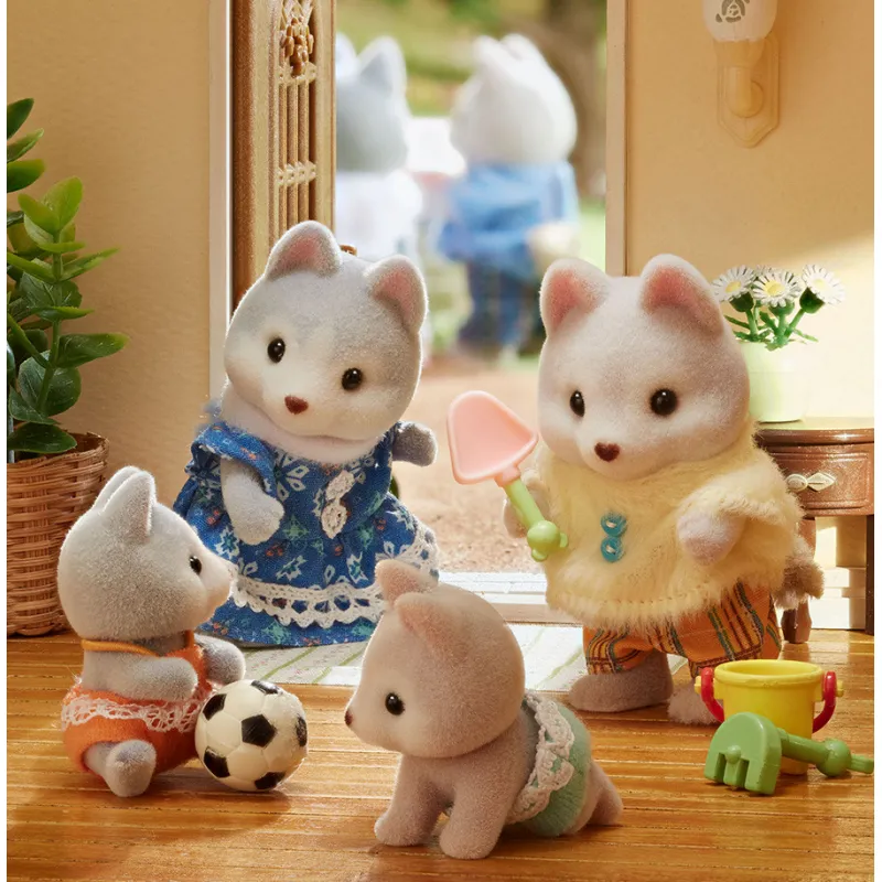 Sylvanian Families - Les jumeaux husky - EPO-5638 - Epoch - Accueil - Le Nuage de Charlotte