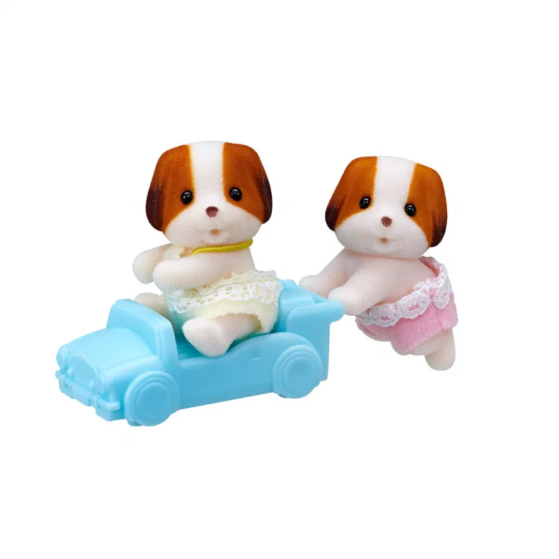 Sylvanian Families - Les jumeaux chien chiffon - EPO-5428 - Epoch - Sylvanian Families - Le Nuage de Charlotte