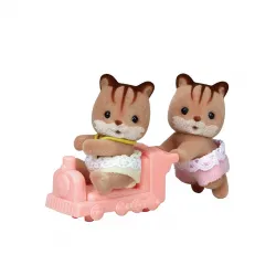 Sylvanian Families - Les jumeaux écureuil roux - EPO-L5421 - Epoch - Sylvanian Families - Le Nuage de Charlotte