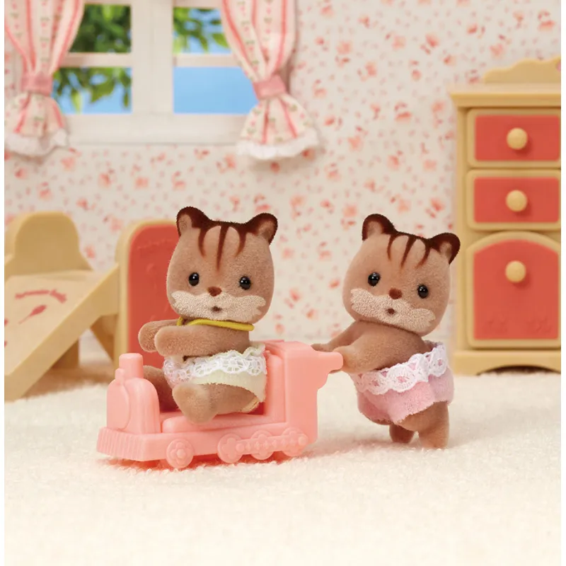 Sylvanian Families - Walnut Squirrel Twins - EPO-L5421 - Epoch - Sylvanian Families - Le Nuage de Charlotte