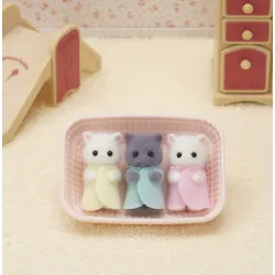 Sylvanian Families - Les triplés chat persan - EPO-L5458 - Epoch - Sylvanian Families - Le Nuage de Charlotte