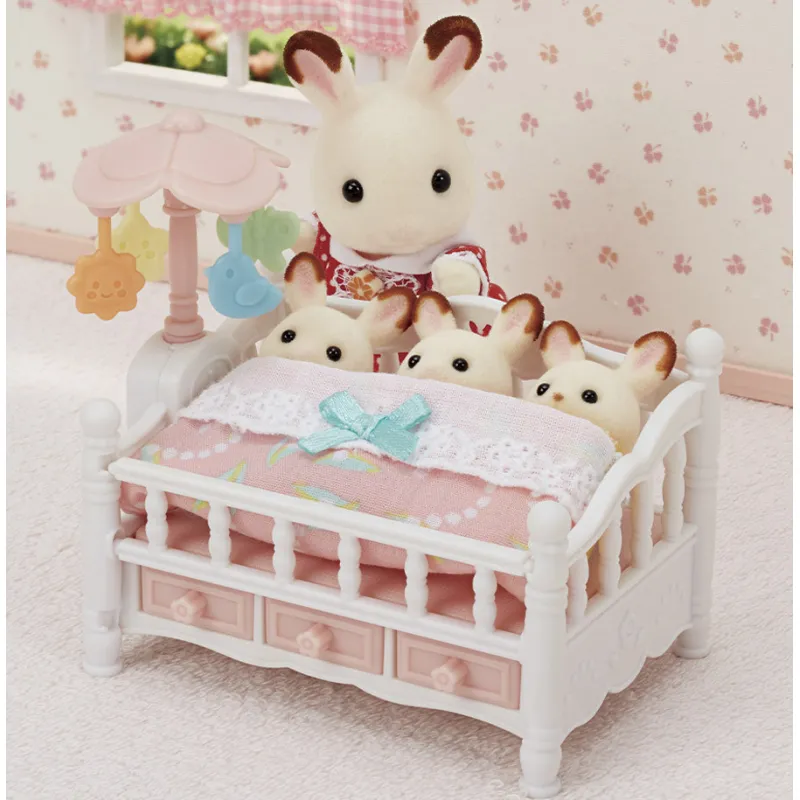 Sylvanian Families - Le lit de bébé et mobile - EPO-5534 - Epoch - Sylvanian Families - Le Nuage de Charlotte