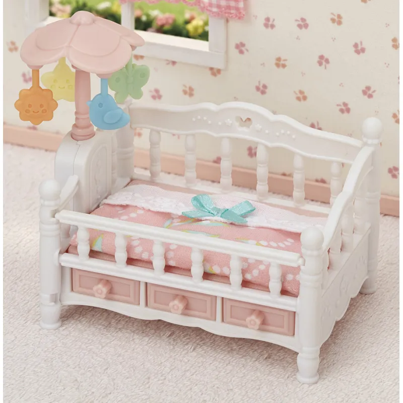 Sylvanian Families - Crib with Mobile - EPO-5534 - Epoch - Sylvanian Families - Le Nuage de Charlotte