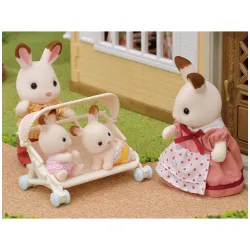 Sylvanian Families - La poussette triple - EPO-L5533 - Epoch - Sylvanian Families - Le Nuage de Charlotte