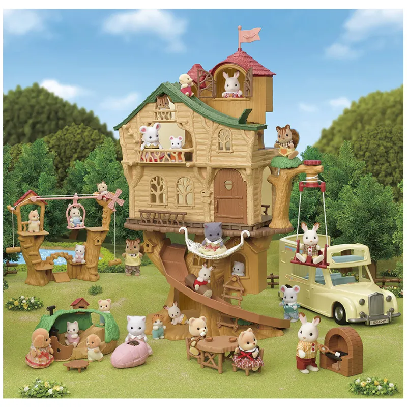 Sylvanian Families - La tyrolienne des bébés - EPO-5452 - Epoch - Sylvanian Families - Le Nuage de Charlotte