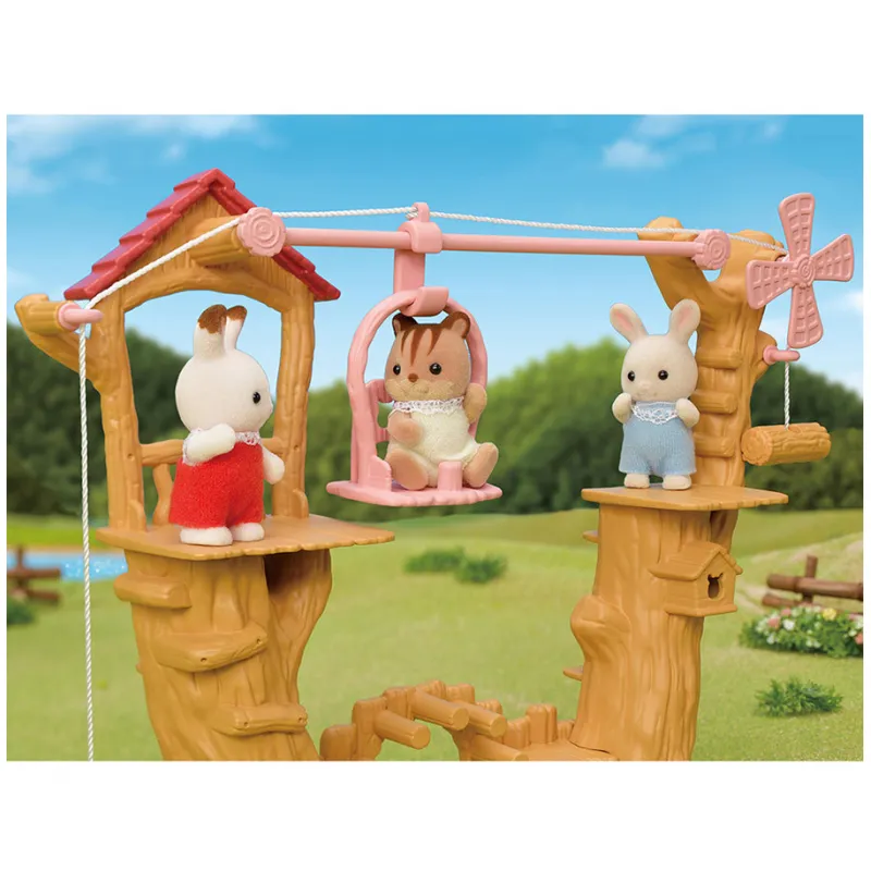 Sylvanian Families - La tyrolienne des bébés - EPO-5452 - Epoch - Sylvanian Families - Le Nuage de Charlotte