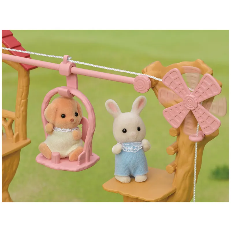 Sylvanian Families - La tyrolienne des bébés - EPO-5452 - Epoch - Sylvanian Families - Le Nuage de Charlotte