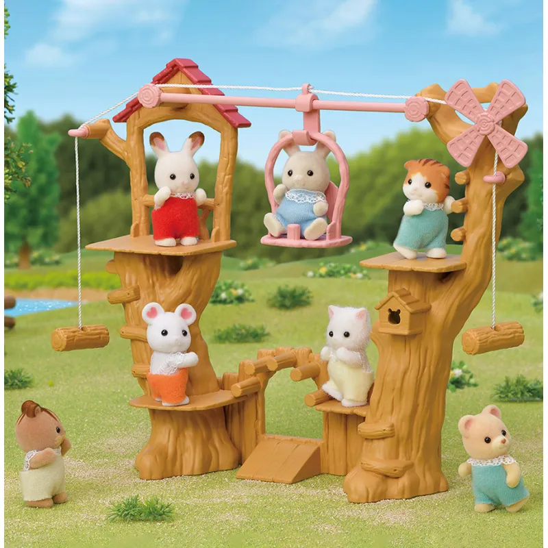 Sylvanian Families - La tyrolienne des bébés - EPO-5452 - Epoch - Sylvanian Families - Le Nuage de Charlotte