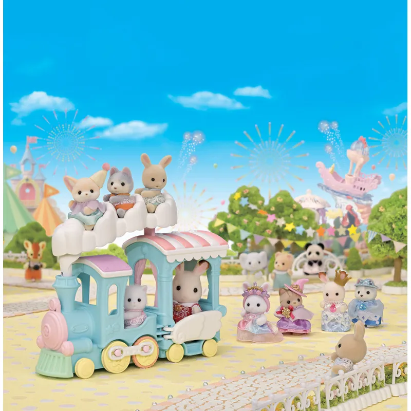 Sylvanian Families - Le petit train à vapeur - EPO-5702 - Epoch - Sylvanian Families - Le Nuage de Charlotte