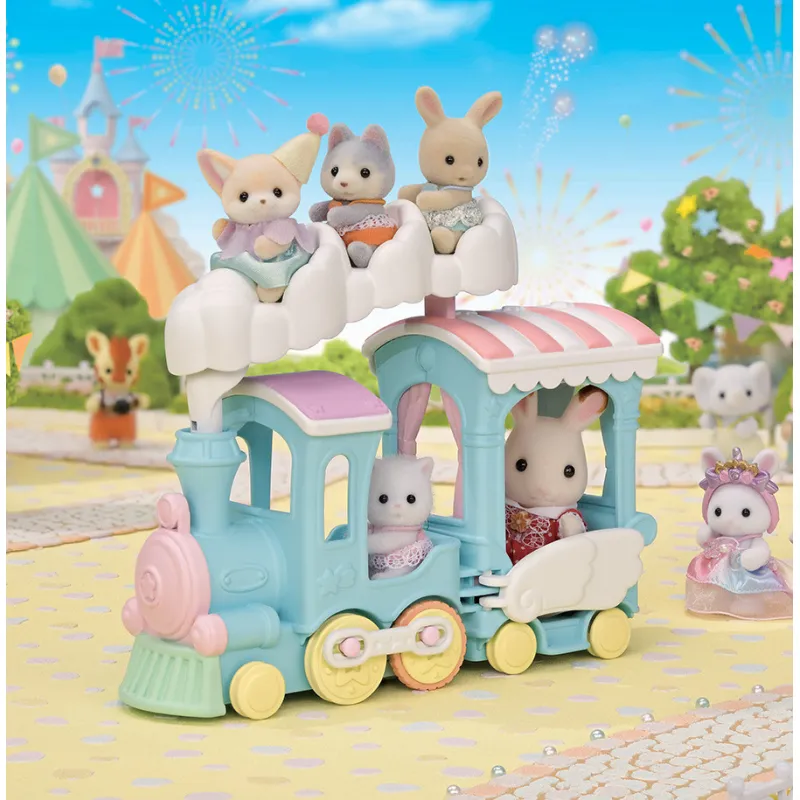 Sylvanian Families - Le petit train à vapeur - EPO-5702 - Epoch - Sylvanian Families - Le Nuage de Charlotte