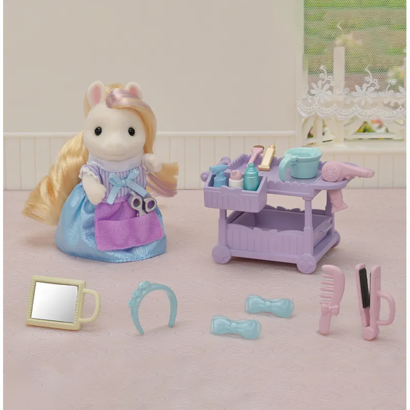 Sylvanian Families - La maman poney et son kit de coiffure - EPO-5644 - Epoch - Sylvanian Families - Le Nuage de Charlotte