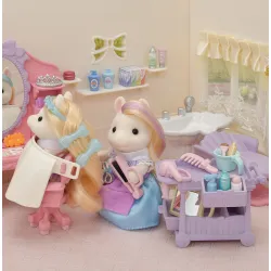 Sylvanian Families - La maman poney et son kit de coiffure - EPO-5644 - Epoch - Sylvanian Families - Le Nuage de Charlotte