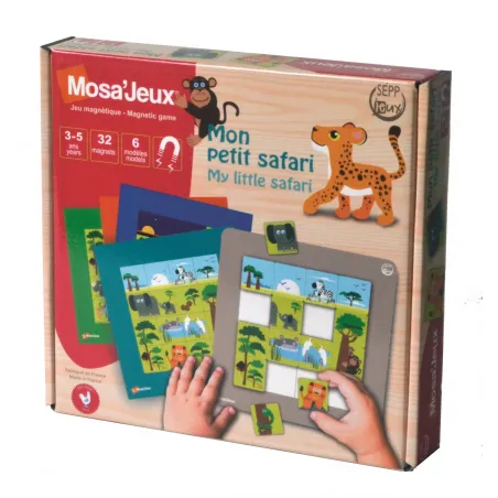 Mon Petit Safari - IOT-MJMPS - MOSA'JEUX - Mosaiques - Le Nuage de Charlotte