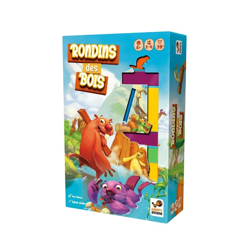 Rondins des Bois - BRG-HAP003RO - Blackrock Games - Board Games - Le Nuage de Charlotte