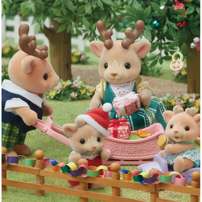 Sylvanian Families - La famille renne - EPO-5692 - Epoch - Sylvanian Families - Le Nuage de Charlotte