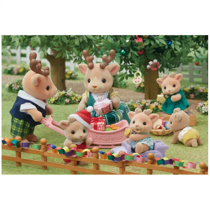 Sylvanian Families - La famille renne - EPO-5692 - Epoch - Sylvanian Families - Le Nuage de Charlotte