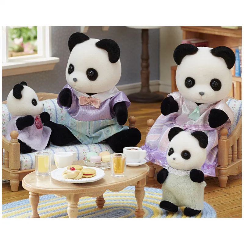 Sylvanian Families - La famille panda - EPO-L5529 - Epoch - Sylvanian Families - Le Nuage de Charlotte