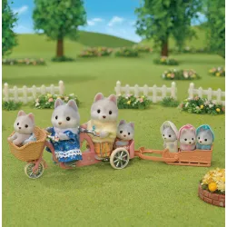 Sylvanian Families - La famille husky - EPO-L5636 - Epoch - Sylvanian Families - Le Nuage de Charlotte