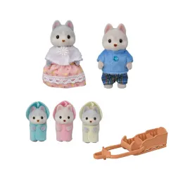 Sylvanian Families - La famille husky - EPO-L5636 - Epoch - Sylvanian Families - Le Nuage de Charlotte