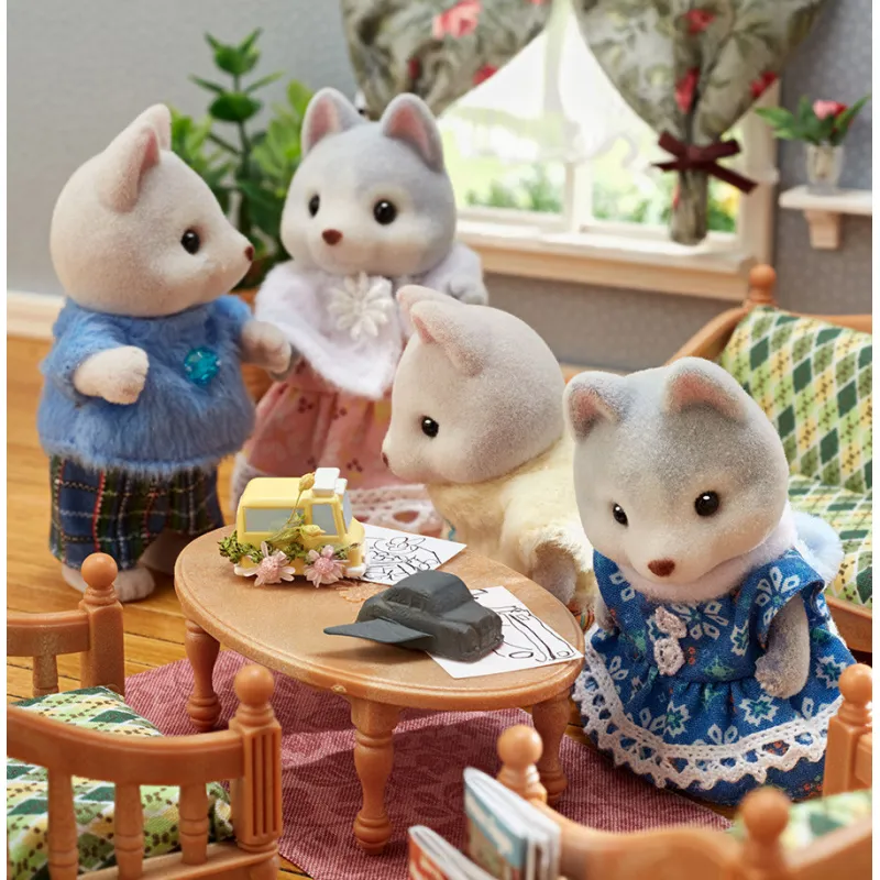 Sylvanian Families - La famille husky - EPO-L5636 - Epoch - Sylvanian Families - Le Nuage de Charlotte