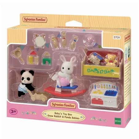 Sylvanian Families - Baby's Toy Box - Snow Rabbit & Panda Babies - EPO-5709 - Epoch - Sylvanian Families - Le Nuage de Charlotte