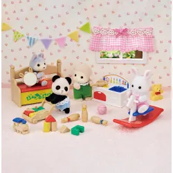 Sylvanian Families - Baby's Toy Box - Snow Rabbit & Panda Babies - EPO-5709 - Epoch - Sylvanian Families - Le Nuage de Charlotte