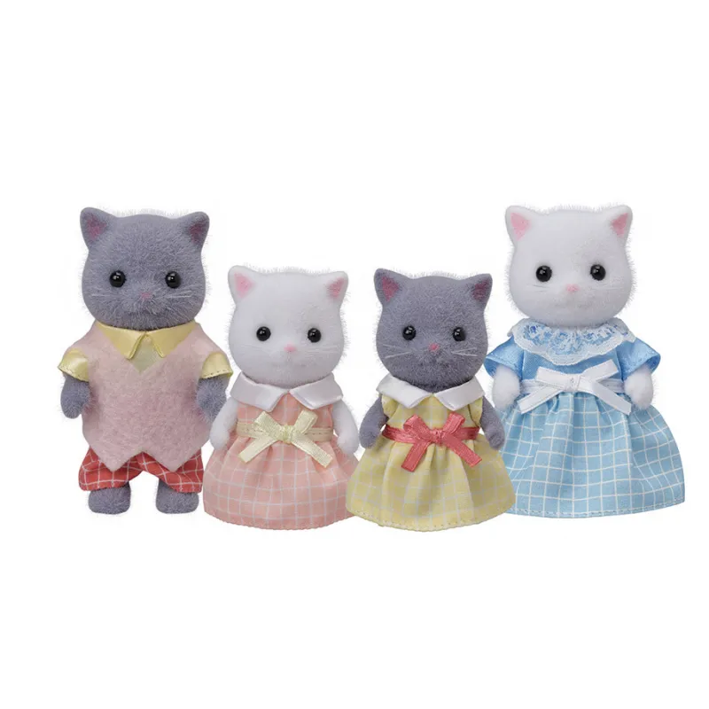 Sylvanian Families - La famille chat persan - EPO-L5455 - Epoch - Sylvanian Families - Le Nuage de Charlotte