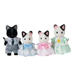 Sylvanian Families - La famille chat bicolore - EPO-L5181 - Epoch - Sylvanian Families - Le Nuage de Charlotte