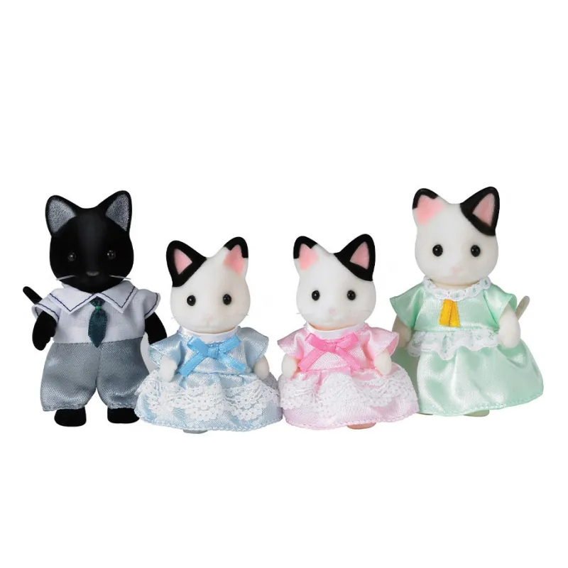 Sylvanian Families - Tuxedo Cat Family - EPO-L5181 - Epoch - Sylvanian Families - Le Nuage de Charlotte