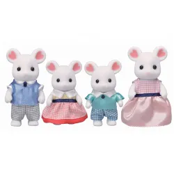 Sylvanian Families - La famille souris marshmallow - EPO-L5308 - Epoch - Sylvanian Families - Le Nuage de Charlotte