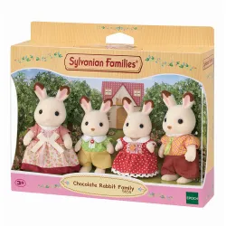 Sylvanian Families - La famille lapin chocolat - EPO-L5655 - Epoch - Sylvanian Families - Le Nuage de Charlotte