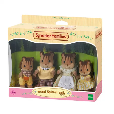 Sylvanian Families - La famille écureuil roux - EPO-L4172 - Epoch - Sylvanian Families - Le Nuage de Charlotte