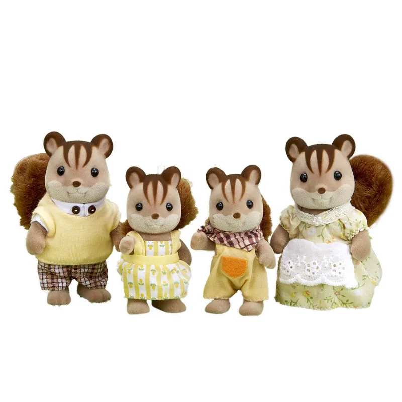 Sylvanian Families - La famille écureuil roux - EPO-L4172 - Epoch - Sylvanian Families - Le Nuage de Charlotte