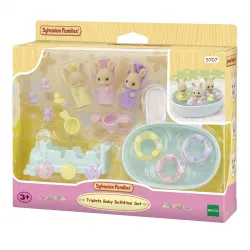 Sylvanian Families - Triplets Baby Bathtime Set - EPO-5707 - Epoch - Sylvanian Families - Le Nuage de Charlotte