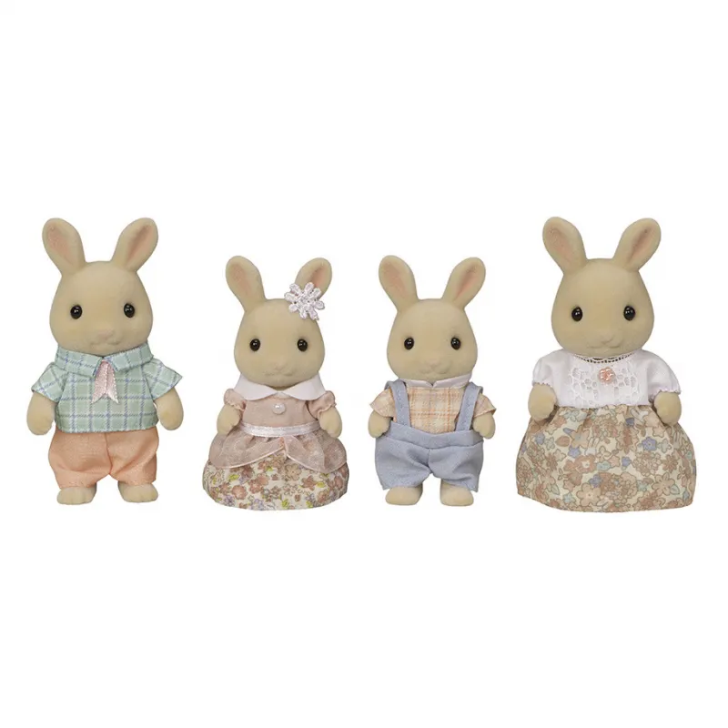 Sylvanian Families - La famille lapin crème - EPO-L5706 - Epoch - Sylvanian Families - Le Nuage de Charlotte