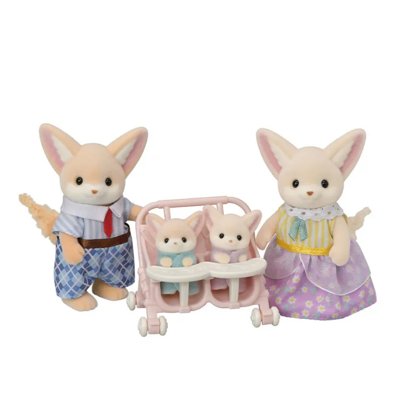 Sylvanian Families - La famille fennec - EPO-5696 - Epoch - Sylvanian Families - Le Nuage de Charlotte