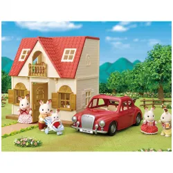 Sylvanian Families - La voiture rouge - EPO-5448 - Epoch - Sylvanian Families - Le Nuage de Charlotte