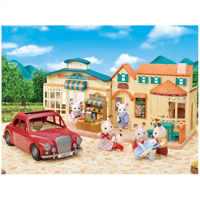 Sylvanian Families - La voiture rouge - EPO-5448 - Epoch - Sylvanian Families - Le Nuage de Charlotte