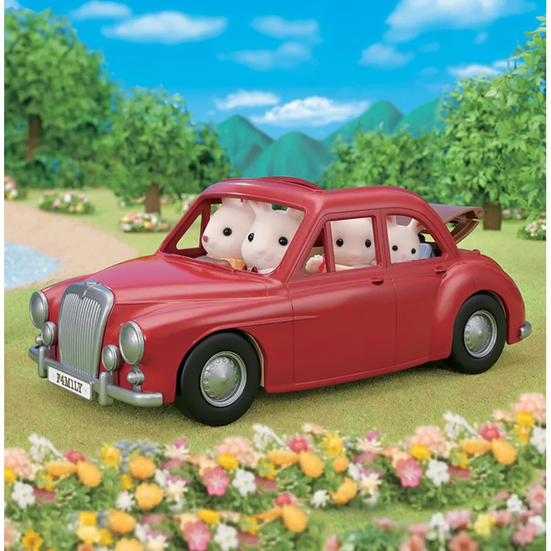 Sylvanian Families - La voiture rouge - EPO-5448 - Epoch - Sylvanian Families - Le Nuage de Charlotte