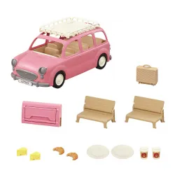 Sylvanian Families - Le monospace rose et set de pique-nique - EPO-5535 - Epoch - Sylvanian Families - Le Nuage de Charlotte