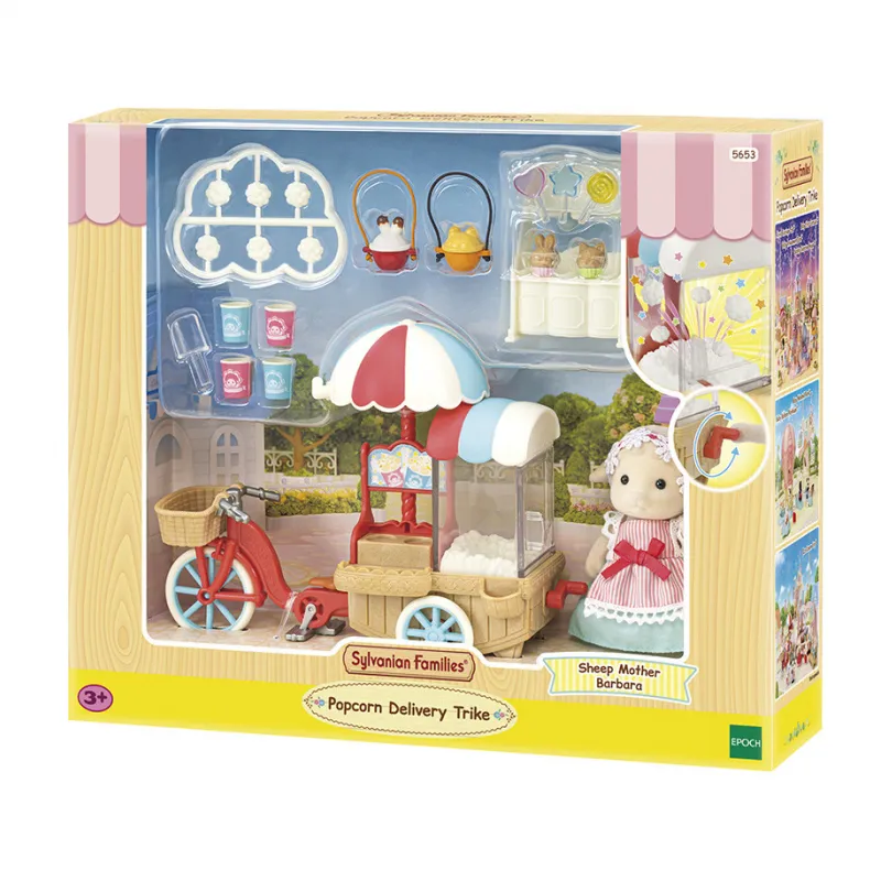 Sylvanian Families - Popcorn Delivery Trike - EPO-5653 - Epoch - Sylvanian Families - Le Nuage de Charlotte