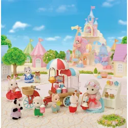 Sylvanian Families - La maman mouton et son stand de popcorn - EPO-5653 - Epoch - Sylvanian Families - Le Nuage de Charlotte